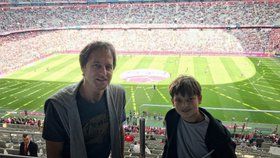 Pavol Habera kašle na hokej: Se synem vyrazil na fotbal