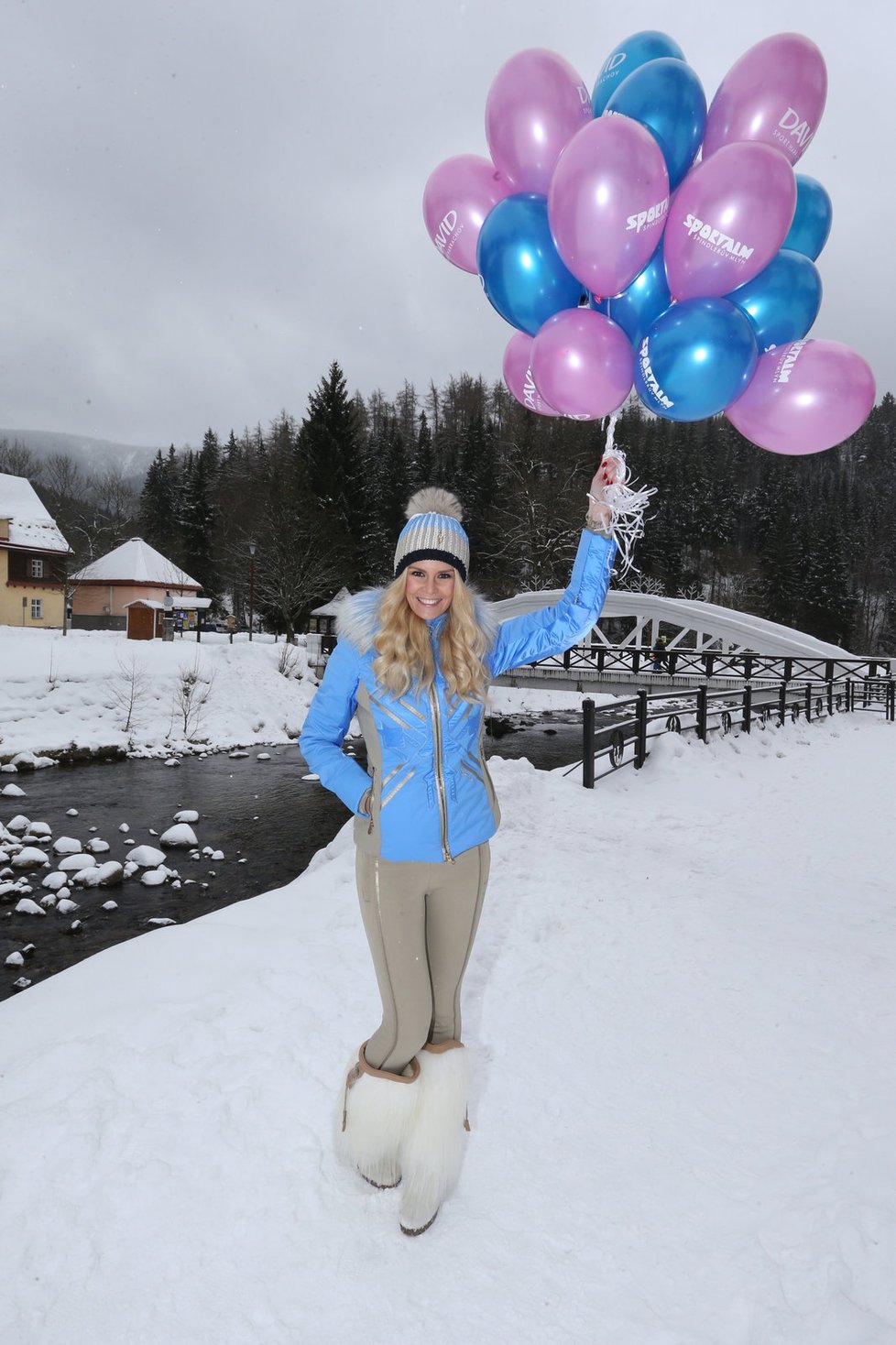 Lucie Hadašová ve Špindlu na zahájení sezóny