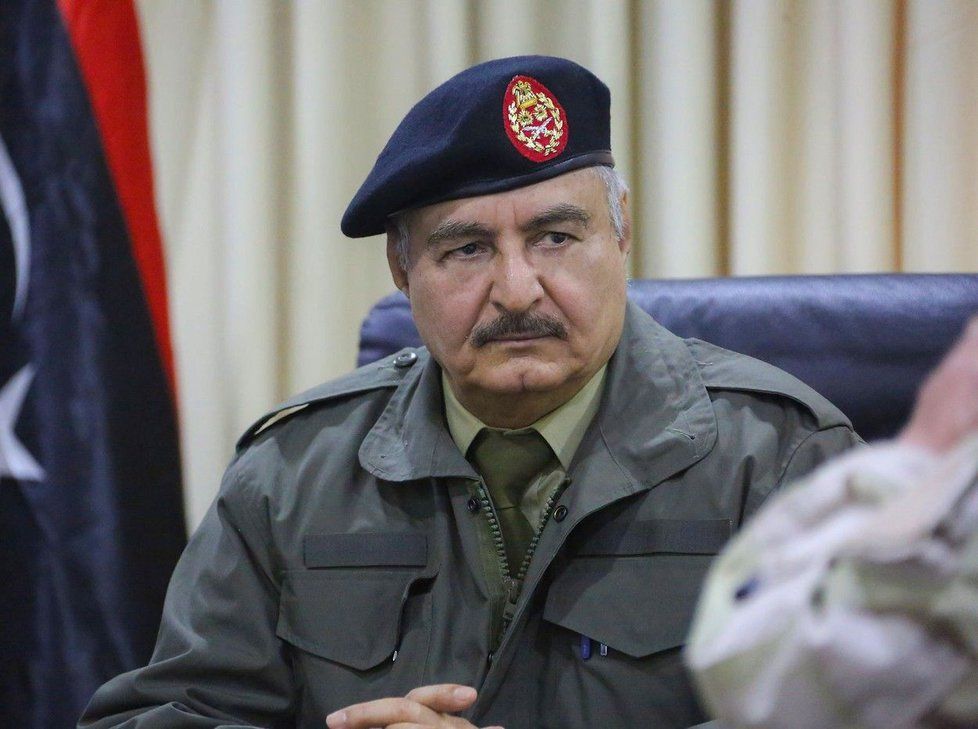 Východní Libye je pod vedením generála Chalífy Haftara.