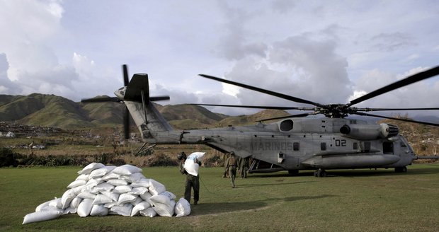 Humanitární pomoc pro Haiti