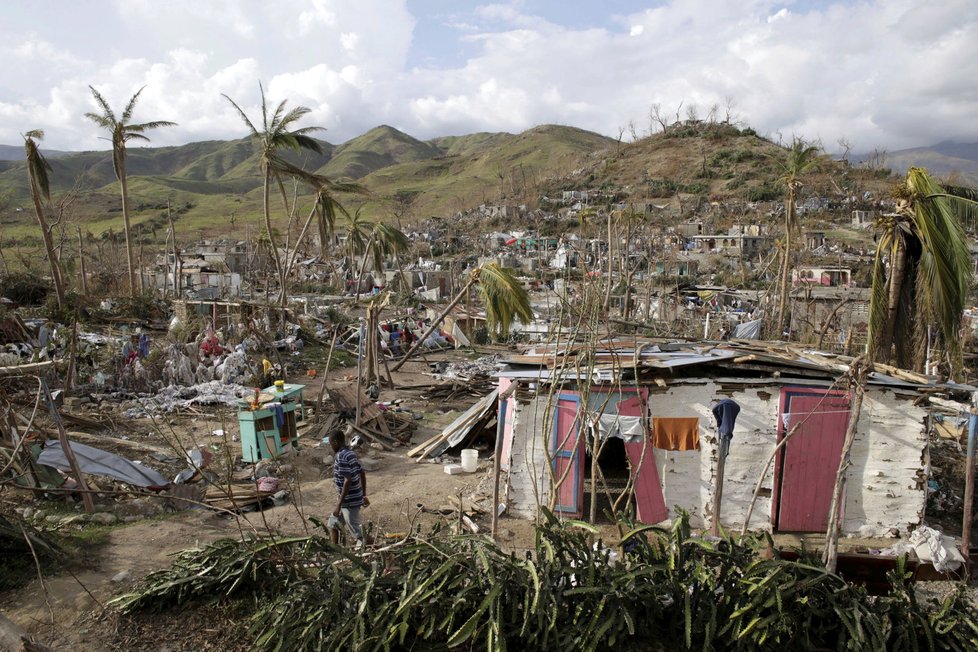 Na zdevastovaném Haiti panují katastrofální hygienické podmínky, ve kterých se rychle šíří cholera