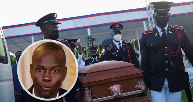 Poslední sbohem prezidentovi (†53) Haiti: Vdova v neprůstřelné vestě a nepokoje v ulicích
