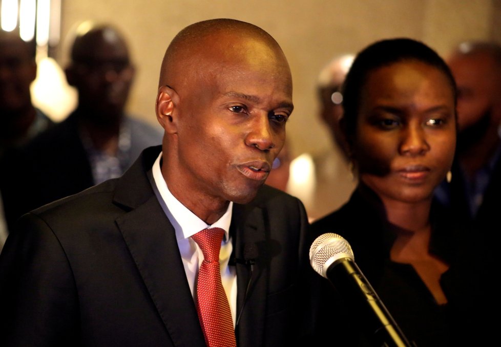 Zastřelený prezident Haiti Jovenel Moise