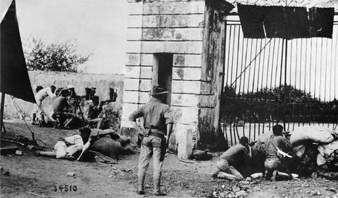 Americké jednotky na Haiti 1915 Americké jednotky na Haiti 1915