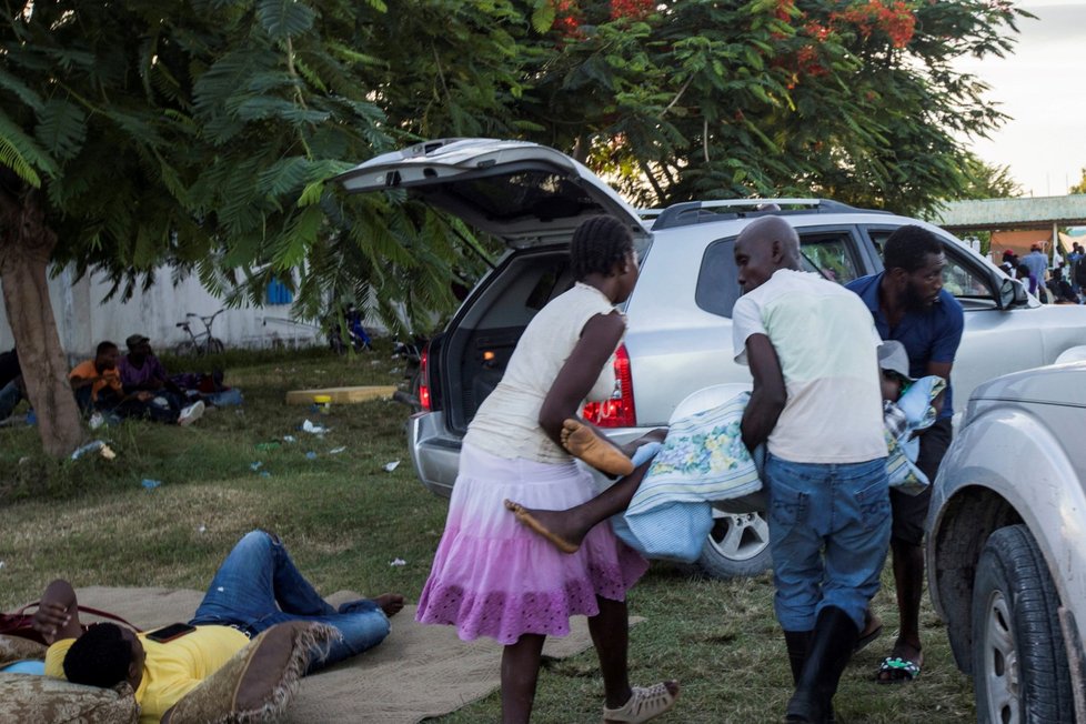 Zemětřesení na Haiti napáchalo obří škody.