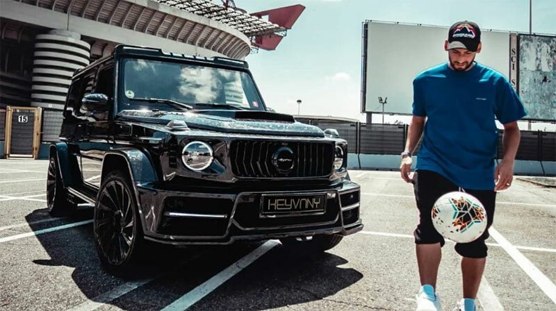 Hakan Çalhanoğlu a Mercedes-Benz G Keyvany