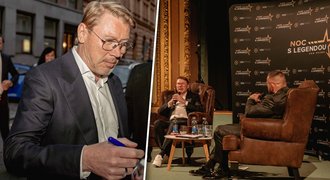 Häkkinen v Praze! Vyprodal Lucernu a mluvil o bitvách se Schumacherem Häkkinen v Praze! Vyprodal Lucernu a mluvil o bitvách se Schumacherem