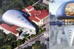 Koncertní „UFO“ halu uvidí i jako model