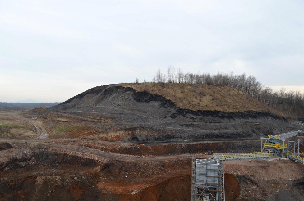 Heřmanická halda se rozléhá na 65 hektarech Slezské Ostravy. Na výšku měří až 30 metrů.