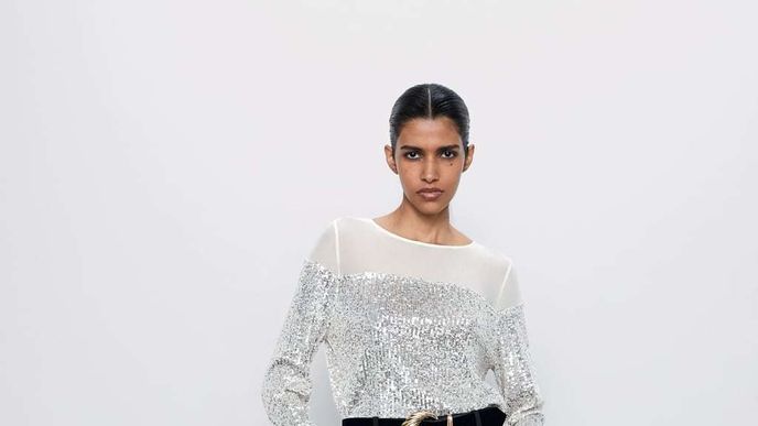 Top, Zara, 799 Kč Top, Zara, 799 Kč