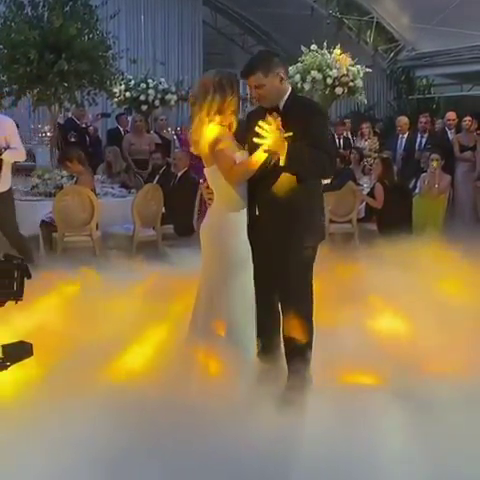 Novomanželský tanec nevěsty Simony Halepové s ženichem Tonim