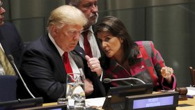 Velvyslankyně USA v OSN končí. Trump: Haleyová udělala neuvěřitelnou práci