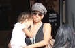 Image: 0144361727, License: Rights managed, Halle Berry and daughter Nahla were spotted out in Beverly Hills, stopping by Bel-Bambini Baby Boutique, Halle in a derby cap and jeans, on Friday,  October 19, 2012, Place: USA, Model Release: No or not aplicable, Credit line: Profimedia.cz, X17