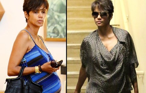 Nejstylovější těhulka: Halle Berry ví, jak obléknout pupek