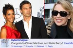 K chystané svatbě pogratulovala Halle Berry a jejímu nastávajícímu Olivieru Martinezovi i bývalka Kylie Minogue