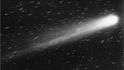 Halleyova kometa na fotografii z roku 1910