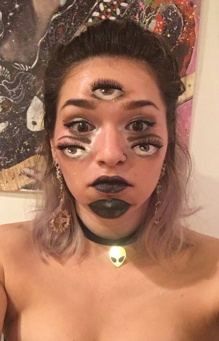 Hypnotizující make-up