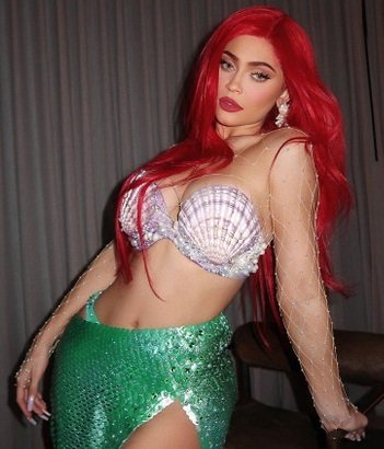Kylie Jenner jako Ariel