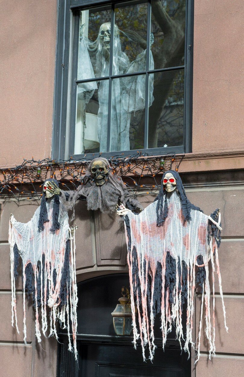 Strašidelný halloweenský dům
