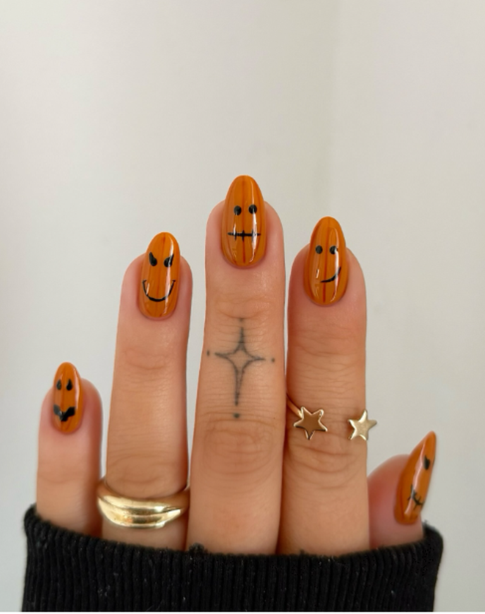 Halloweenské dýně Halloweenské dýně