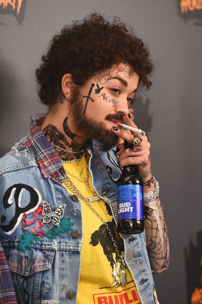 Rita Ora jako Post Malone