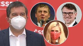 Do čela ČSSD se chystá znovu kandidovat Jan Hamáček, stranu chtějí vést ale také Tomáš Petříček, Kateřina Valachová a Břetislav Štefan.