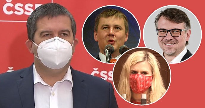 Do čela ČSSD se chystá znovu kandidovat Jan Hamáček, stranu chtějí vést ale také Tomáš Petříček, Kateřina Valachová a Břetislav Štefan.