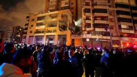 Exploze v Bejrútu, při které měl zemřít zástupce šéfa Hamásu Sálih Arúrí (2.1.2024)