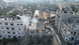 Válka Izraele s Hamásem - Dajr al-Balah. (24. 10. 2023)