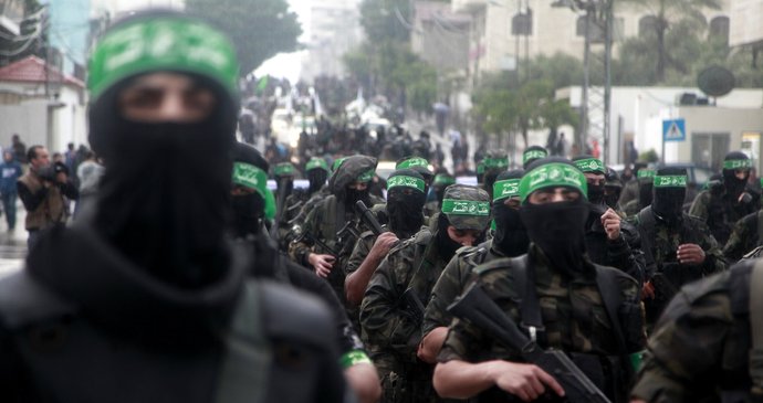 Bojovníci hnutí Hamas