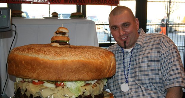 Největší hamburger na světě