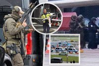Detaily řádění Salmana na letišti v Hamburku: Dceru držel 18 hodin, exmanželku málem přejel, nasadili 920 lidí
