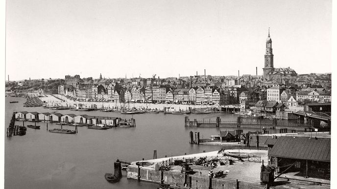 Hamburk na konci 19. století