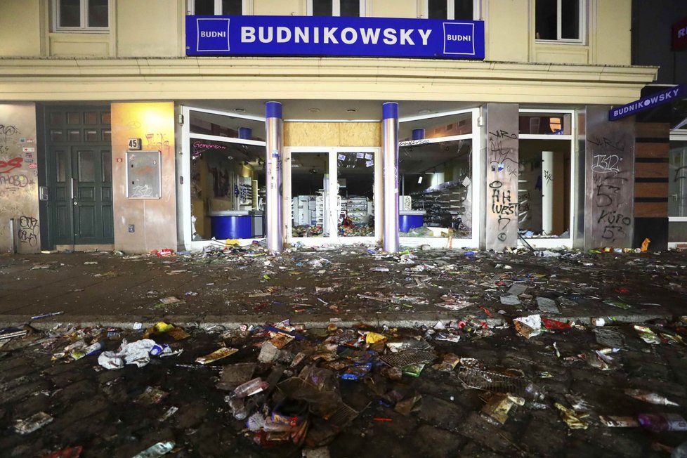 Protesty během summitu G20 v Hamburku