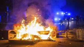 Protesty na summitu G20 v Hamburku