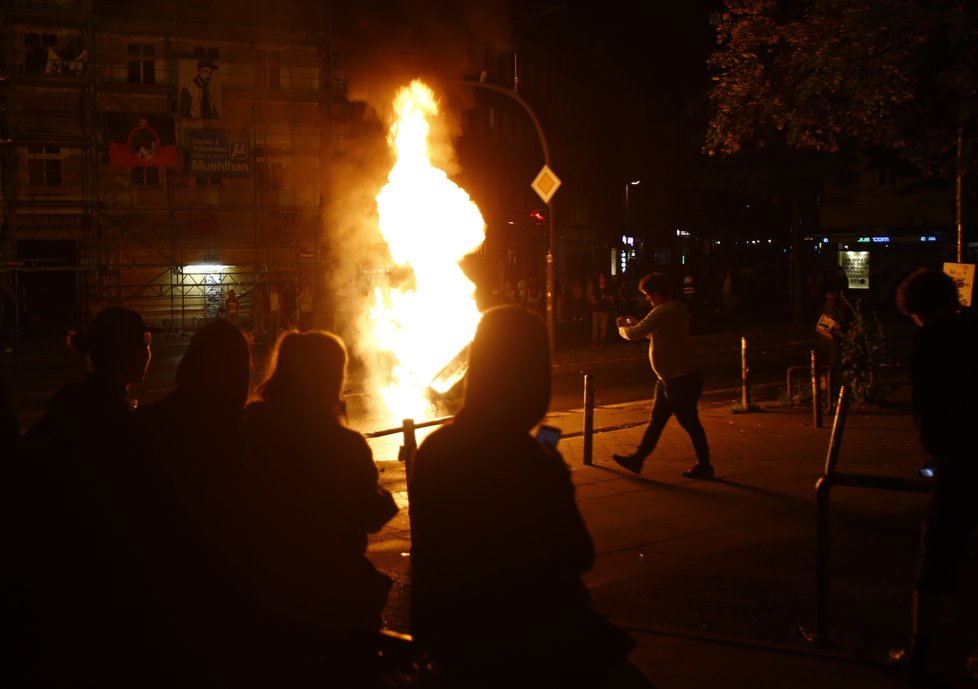 Protesty na summitu G20 v Hamburku