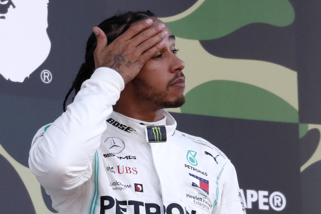 Britský pilot formule 1 Lewis Hamilton