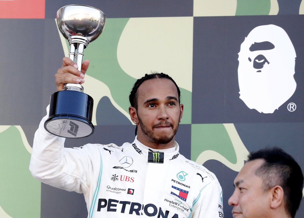 Britský pilot formule 1 Lewis Hamilton