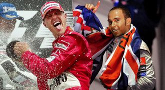 Nesmrtelní šampioni. Schumacher vs. Hamilton: Kdo je tady jednička?