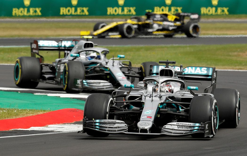 Mistr světa formule 1 Lewis Hamilton