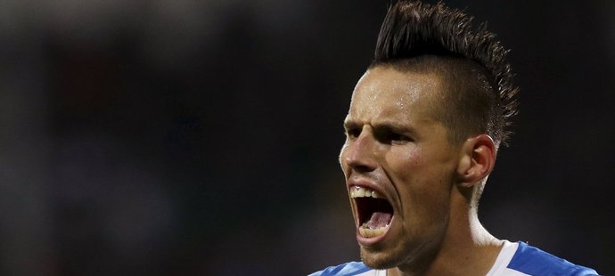 Největší hvězda Slovenska Marek Hamšík stále může dovést svůj tým na EURO do Francie