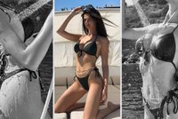 Modelka Dědková si užívá v Řecku: Nezapomínejte na hydrataci!