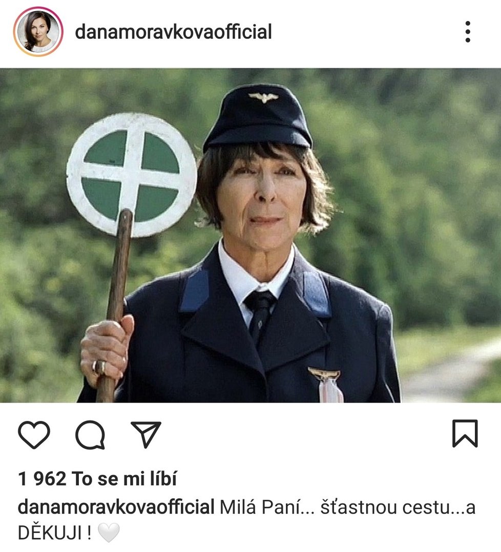 Dana Morávková zavzpomínala na Hanu Hegerovou.