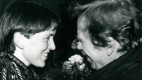 Hana Jüptnerová a Václav Havel