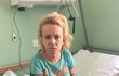 Hana Krampolová v nemocnici Na Františku
