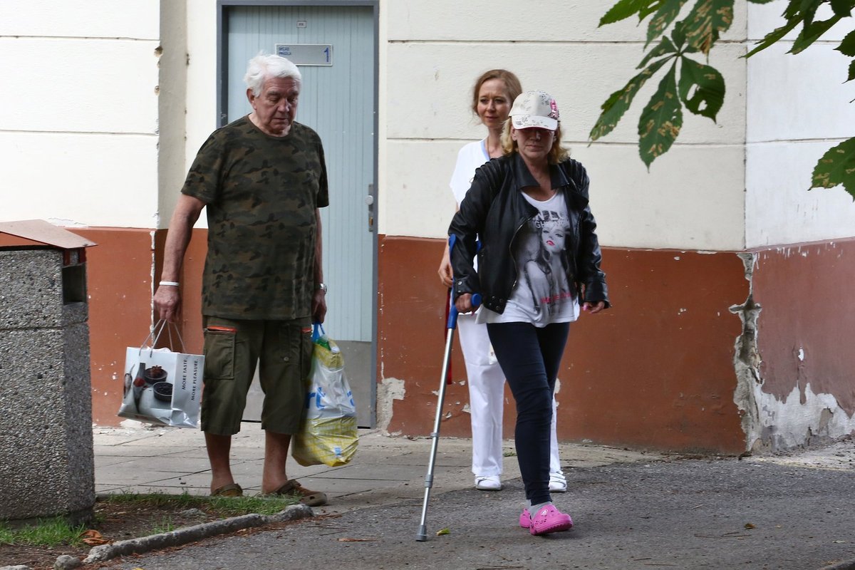 Hana Krampolová už je propuštěna z léčebny.