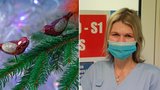 „Věřím, že na Štědrý den nikdo nezemře,“ říká lékařka z vinohradské nemocnice. Vánoce tráví s pacienty
