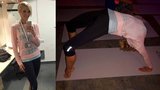 Mašlíková cvičí jógu: Já jsem ale ohebnááá