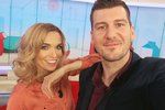 Hanka Mašlíková Reinders a Petr Říbal ve Snídani s Novou