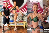 Svérázný dárek ke 40. narozeninám: Hanka Mašlíková v soutěži pro fitness bohyně!